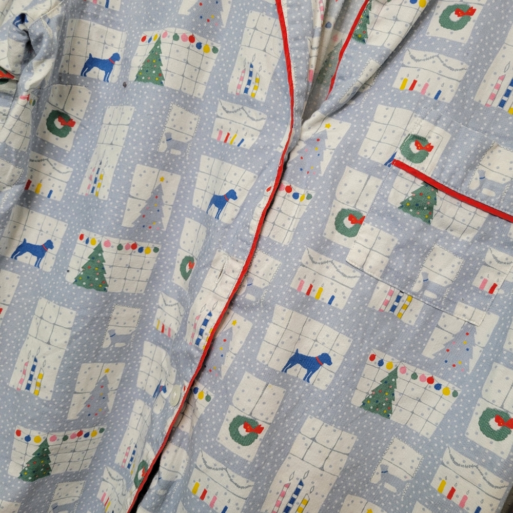Boden Holiday Window Sleepwear Nightshirt - Picture 5 of 9